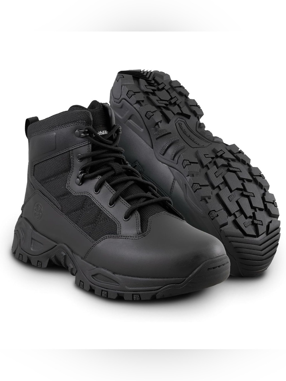 Smith & Wesson Scout 6” Tactical Boots Side Zip Polishable Toe Men’s 13R